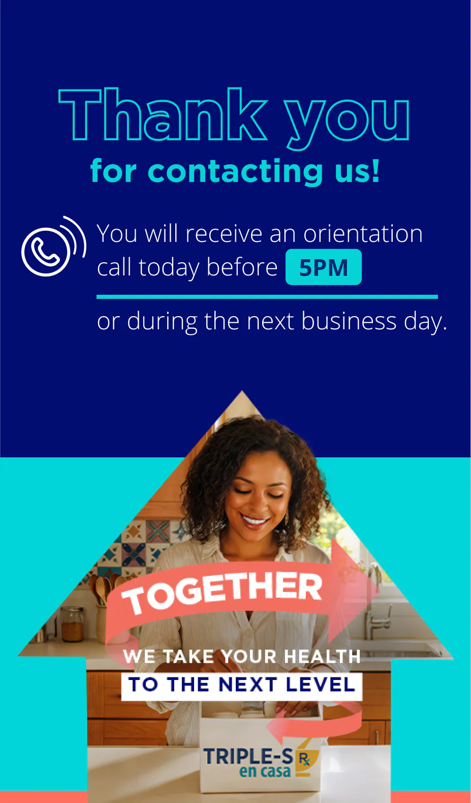 Thank you for contacting us!