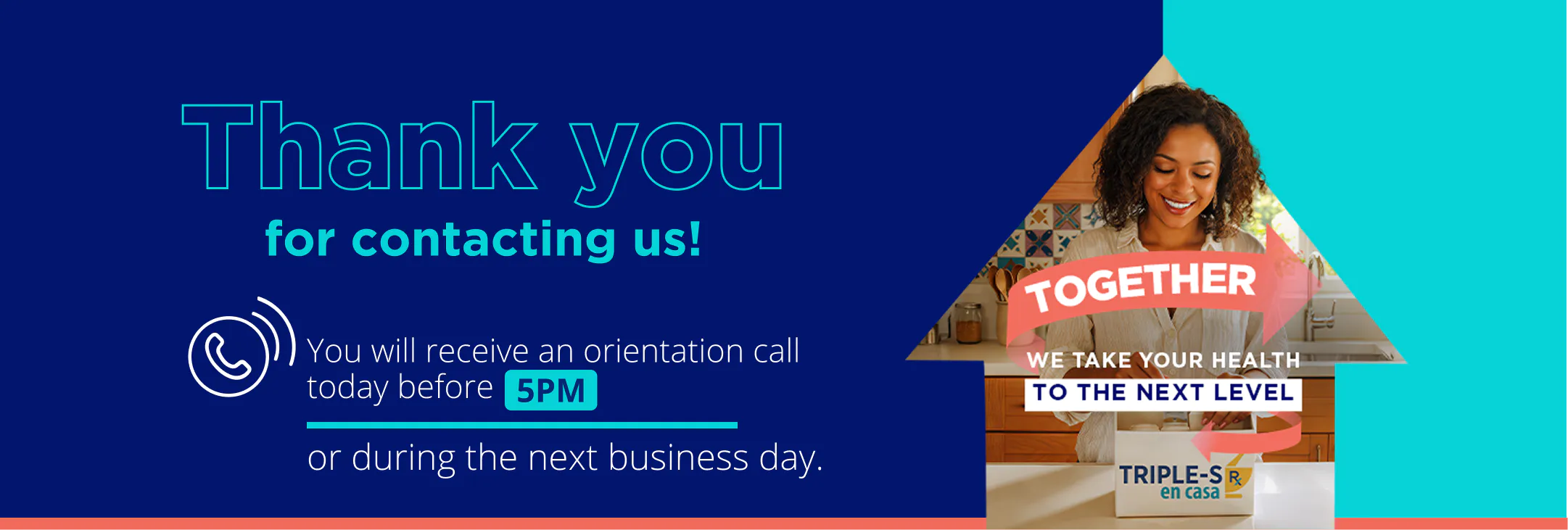 Thank you for contacting us!