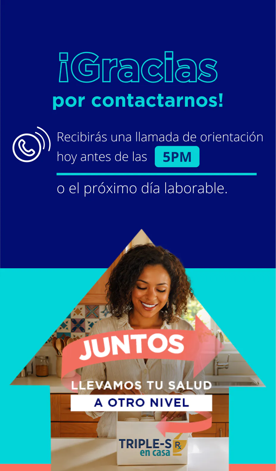 ¡Gracias por contactarnos!